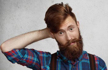 Injerto barba hipster la nueva moda